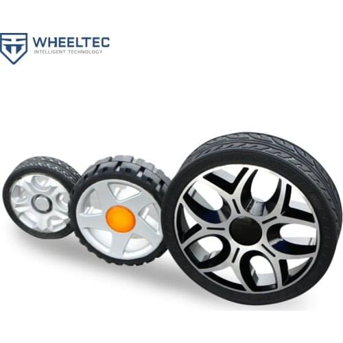 Solid Rubber Load-bearing Wheel Active Wheel 125 mm Intelligent Small Wheel Driving tire Unmanned Vehicle AGV No Inflation