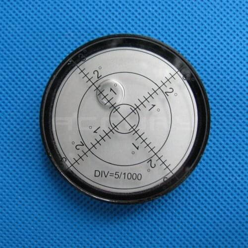 1 piece/lot) Size 60*12mm Universal level Bubble Spirit Level round bubble level Total Station blisters Accuracy 15'/2mm