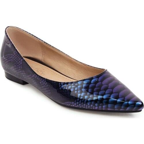 Big Size Pointed flat sole shoes summer flat ladies women shoes woman