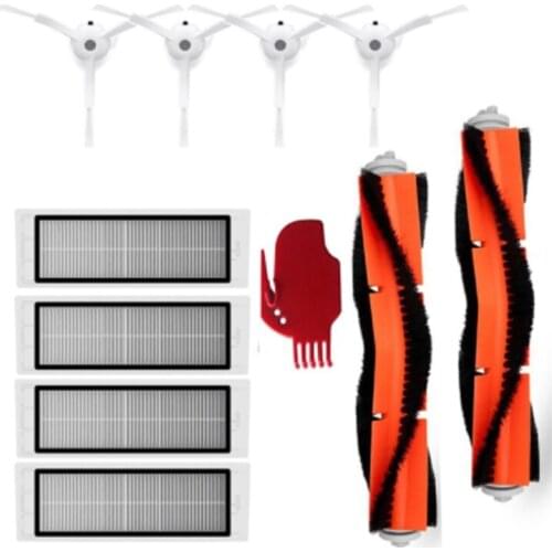 Main Brush Washable Hepa Filter Side Brush for Xiaomi S50 S51 Robot Vacuum Cleaner Parts Accessories