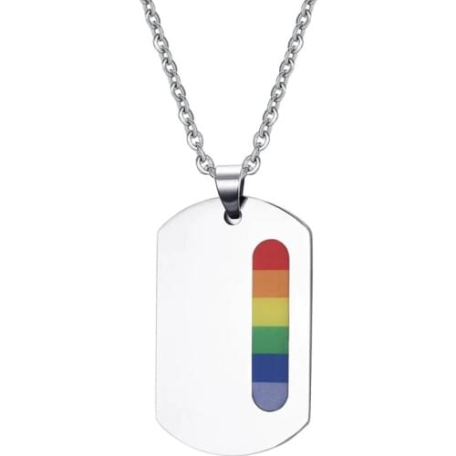 Metal Bulk Cheap Pet Personalized Dog Tag Excellent Quality Metal Rainbow Dog Tag