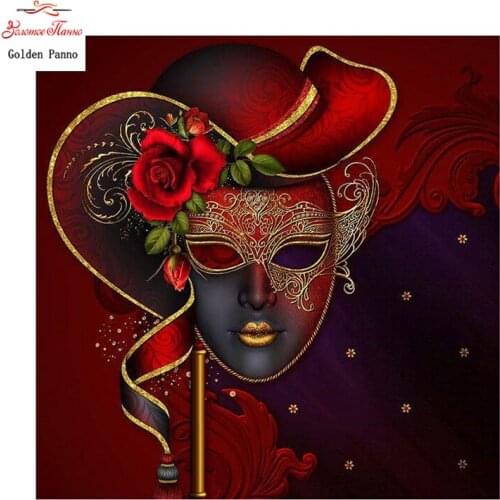 GOLDEN PANNO Diamond Painting Full Square 5D Diy Daimond Embroidery Diamant Mosaic Sale Displasy Broderie Diamant "Portrait" 02