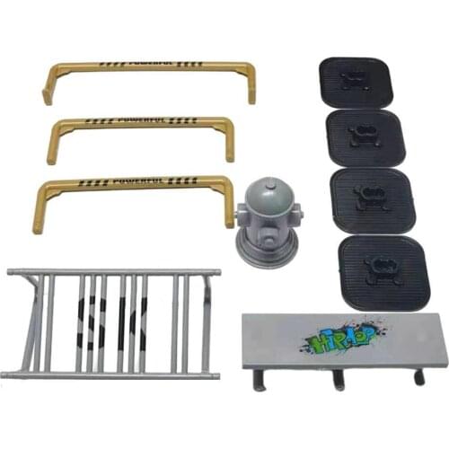 1 Set Scene Finger Bike Fingerboard Bike Props Finger Scooter Mini Scoot Tools Bmx Bicycle Kids Toys