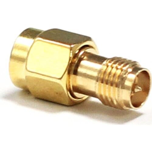 1pc RF Coax Adapter RP-SMA Male Plug to RP-SMA Female Jack Modem Convertor Straight goldplated NEW wholesale
