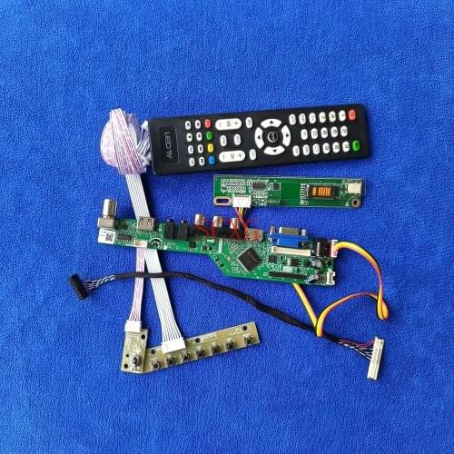 1280*800 1CCFL Fit BT154HG01/HT154WX1/M154NWW1/TX39D30VC1GAA Screen drive card AV VGA USB HDMI-compatible Analog Kit 30 Pin LVDS