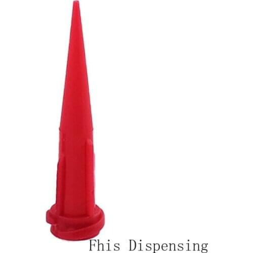 25G Opaque Plastic Conical Fluid Epoxy Resin Smoothflow Tapered Needle Pack of 50