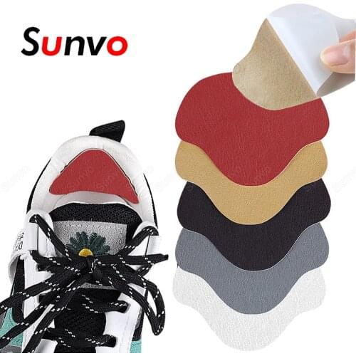 4Pcs/Set Worn Holes Shoe Repair Heel Sticker Accessories for Sneakers Self-adhesive Heel Protector Shoe Inserts Shoe Care Kit