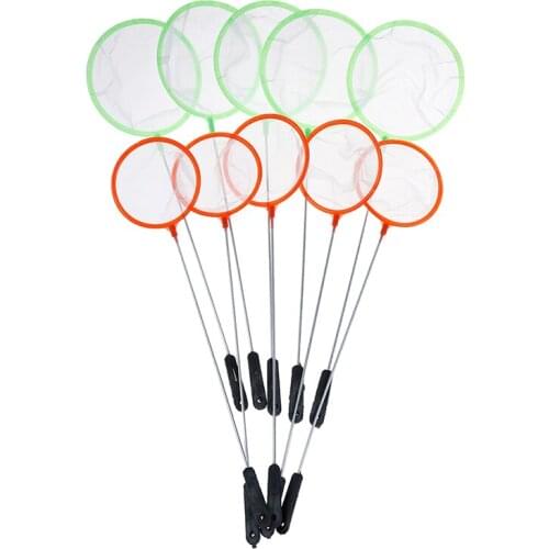 5PCS Portable Fish Net Filter Shrimp Fishing Fish Tank Aquarium Dense Mesh Small Pore Tool Fish Tank cleaning Accessories Random