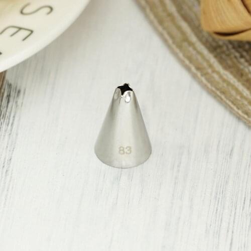#83 Special Opening Icing Tips Small Size Piping Nozzle Cross Shape Cream Paste Cup Cake Decoration Tools