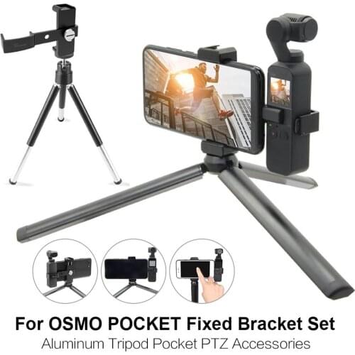 For DJI OSMO POCKET Fixed Bracket Set Aluminum Tripod Pocket PTZ Accessories