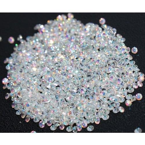 Mini Nail Art Rhinestones New 1400pcs 1.3mm Many colors Zircon Rhinestones Micro Rhinestones Nail Decorations