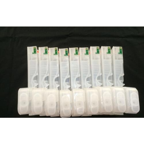 280ml High Capacity Refillable Cartridge Set For Epson Stylus Pro 3800 3880 Inkjet Printers