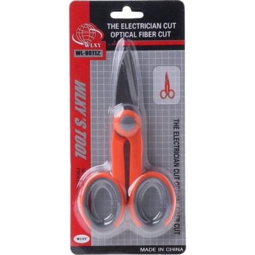 Chenso Fiber Aramid Shears, 5-1/2" Multipurpose Electrical Shears Fiber Optic Kevlar For Cut Electrical Wire Dropshipping