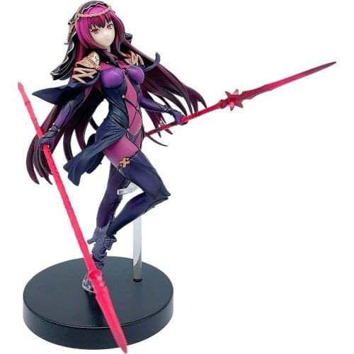 SSS Fate Grand Order Lancer Scathach 18cm Anime Figure PVC Action Figures Servant FGO Master Collection Model Dolls Toys Gifts