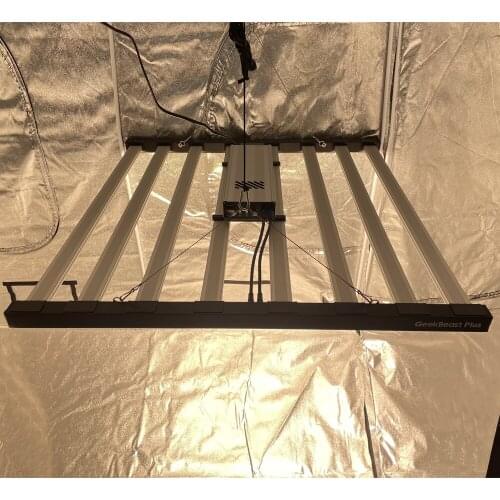 Full Spectrum GeekBeast Plus Dual Switch & Dual Chips LED Grow Light Hydroponic Indoor Plants Veg and Flower