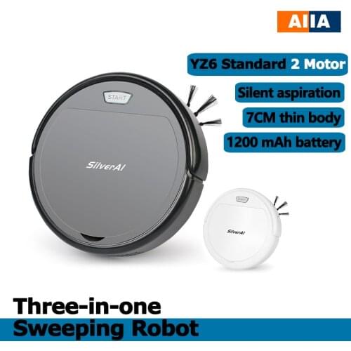 Sweeper Robot Vacuum Cleaner Household Intelligent Mute Automatic Lazy Mop Three-In-One Cleaning Usb Charging