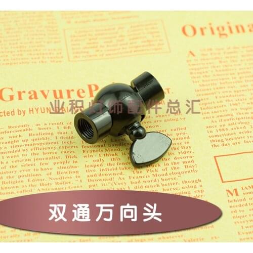 Two-pass universal joint Retro lamp wall lamp Steering joint Decorative lighting Hardware accessories DIY