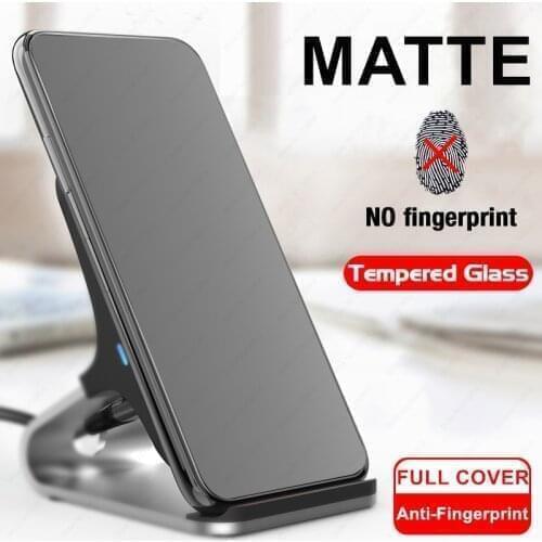 Matte Anti-fingerprint Tempered Glass for huawei honor 10 20 pro lite 10i 20i 9x Pro screen protector for Honor 8x 8c 7c 7a pro
