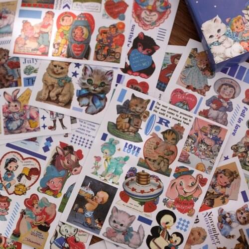 10set/lot Kawaii Stationery Stickers Fairy town Diary Planner Decorative Mobile Sticker Scrapbooking Journal DIY Craft Sticker
