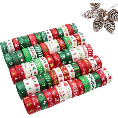 12Yard/Pack Gift Wrapping Multi Purpose DIY Accessories Wedding Party Decoration Ribbon Baking Decor Polyester Fiber