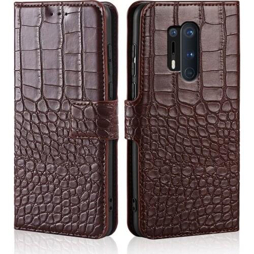 Phone Case for Oneplus 8 Pro Case Crocodile texture leather flip Case for Oneplus 8 Pro Case Cover