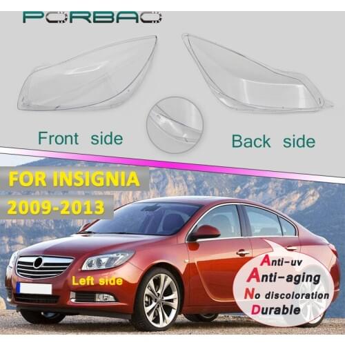 Headlight lens cover for Opel Insignia 09-20 for Buick Regal 4Doors Headlamp Clear Shell Replacement Transparent Lens Cover DIY