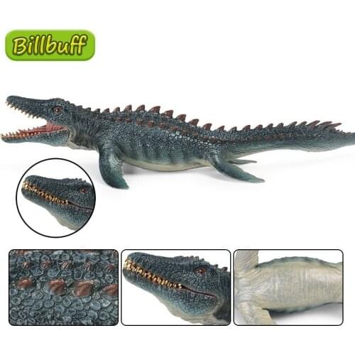 Hot Simulation Dinosaur Figures Lifelike Mosasaurus Action Model Figures Collection Model Doll Educational toy for children Gift