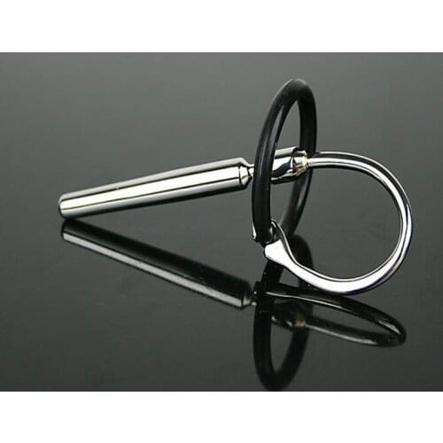 Metal Urethral Catheter Plug Horse Eye Stimulation Urethral Sound Smooth Horse Eye Male Sounding Dilator Penis Bdsm Ring Sex Toy