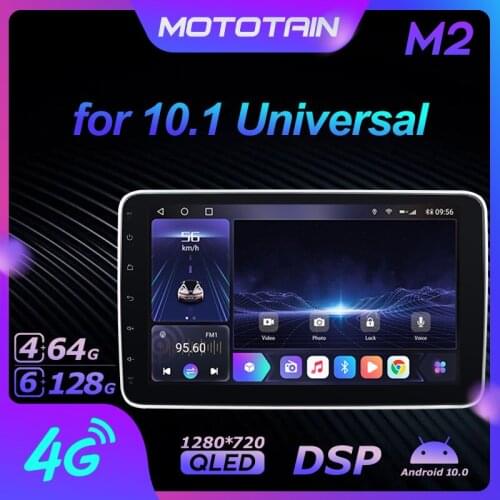 Mototain 6G+128G Android 10.0 Car Multimedia Radio Player Universal for Nissan almera qashqai Toyota Auto Head Unit 4G LTE SPDIF