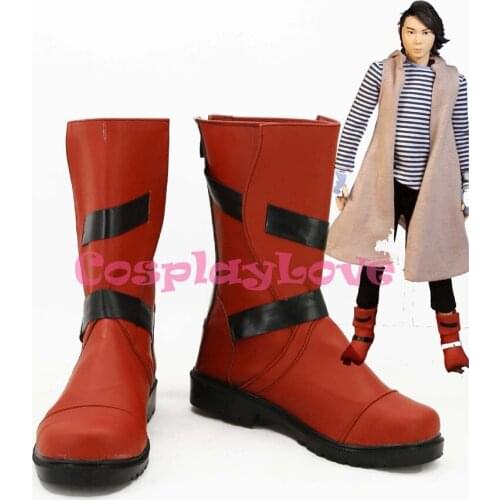 Newest Custom Made Japanese Anime Masked Rider W Kamen Rider W Cosplay Shoes Long Boots For Halloween Christmas CosplayLove