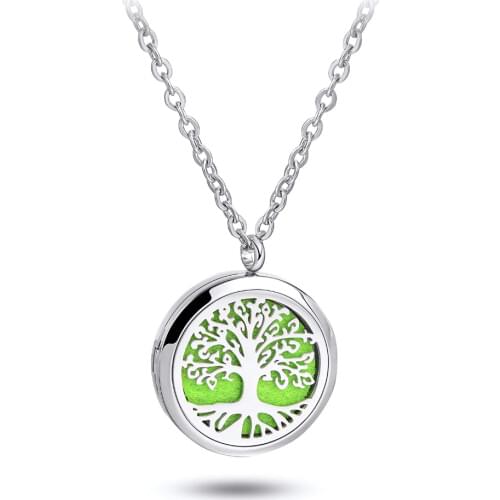 Dropship Stainless Steel Flower Aromatherapy Essential Oil Diffuser Necklace for Magnetic Perfumer Locket Jewelry