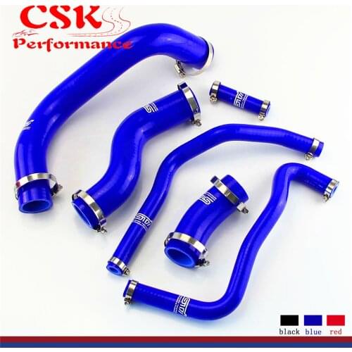 Radiator Coolant Silicone Hose + Clamps Fits for 2013-2014 Subaru BRZ FR-S GT86 Blue / Black / Red