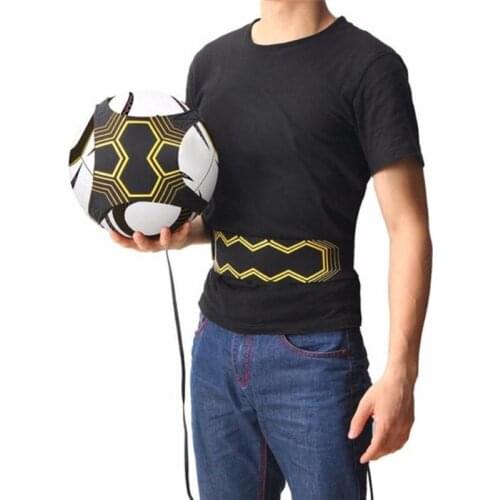 Football Training Belt Adjustable Soccer Training Sport Assistance Soccer Ball Practice Belt Training Equipment Kick Soccer Tool