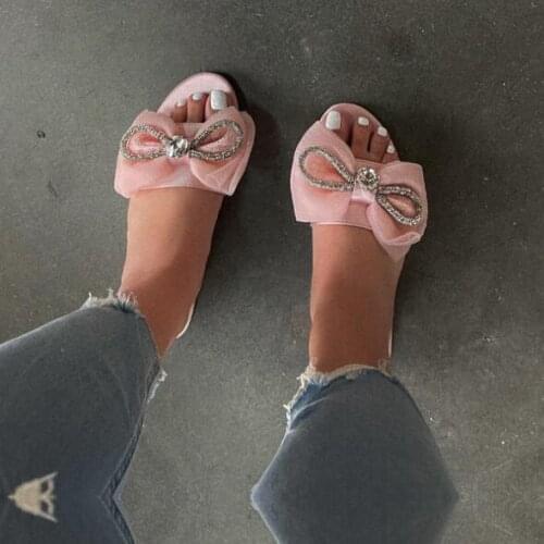 Luxury brand 2021 new snake grain leather sandals summer womens slippers beach flat non-slip flip flop