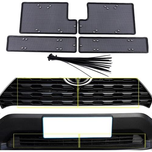 For Toyota RAV4 RAV-4 XA50 2019 2020 Steel Grille Insect Screening Mesh Front Grille Net Cover