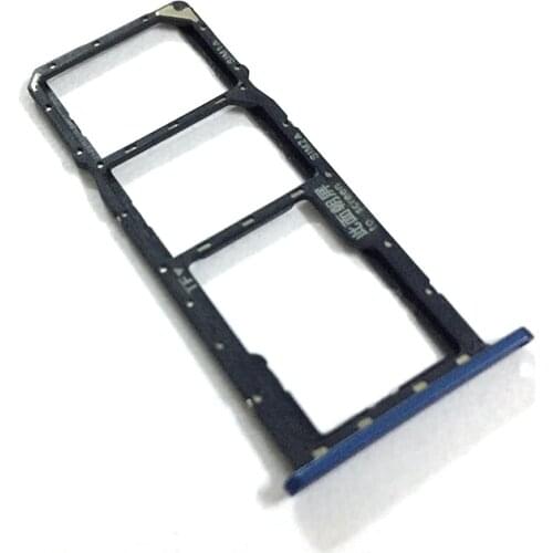 10PCS Sim Tray Holder For Asus Zenfone Max Pro M2 ZB633KL SIM Card Tray Slot Holder Adapter Socket Repair Parts