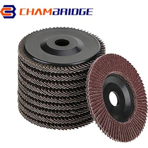 100mm Flap Disc Wheels Grinding Sanding Discs Grit 80 For Metal Rust Removal Wood Polishing Cast Cleaning Abrasive Tools