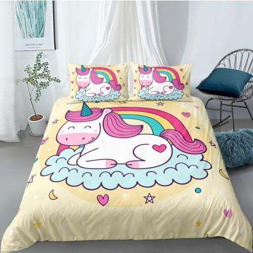 3D Duvet Cover Sets Bedding Sets Comforter Covers Pillow Cases Twin Double Single Size Alone The Wildebeest Design Bedding Sets