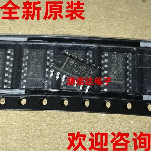 5PCS Brand new original TL084 TL084C TL084CDT TL084CDR SMD SOP14 operational amplifier imported spot