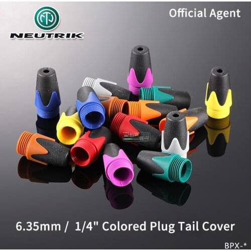 6.35mm 3 Pole Audio Connector Solder Plug Neutrik DIY Speakers Jack Cable Snakes Amplifiers Repair Connector Adapter Cover Cap