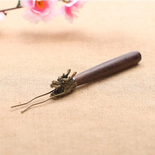 Free shipping new copper dragon tea tools, tea clips