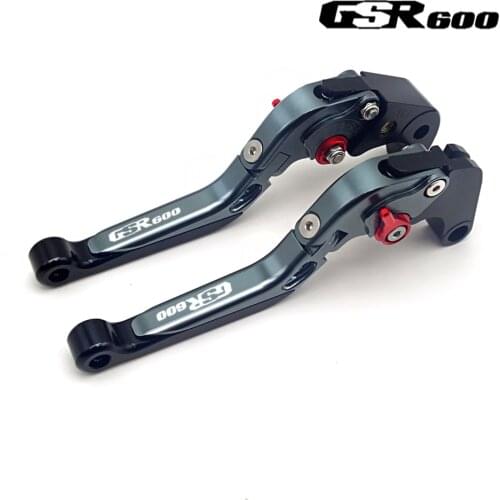 CNC Aluminum Adjustable motorcycle brake clutch levers FOR Suzuki GSR600 GSR 600 2006-2011 2007 2008 2009 2010 2011