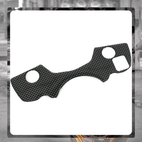 For SUZUKI HAYABUSA GSX1300R GSX 1300R 2008-2013 2012 2011 Motorcycle Carbon Fiber Decal Sticker Pad Triple Tree Top Clamp Upper