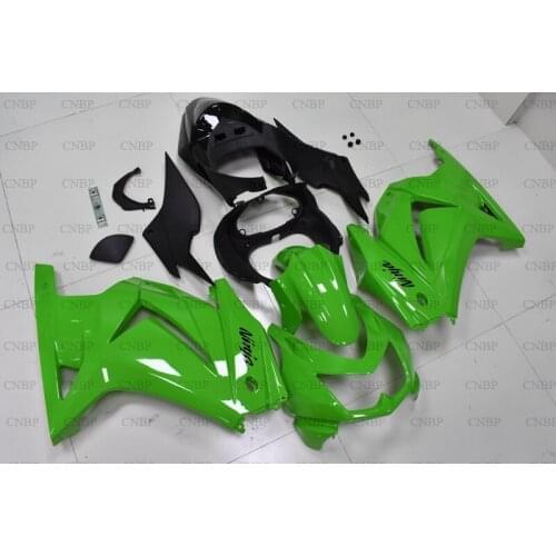 EX250 2008 - 2014 Fairing Kits Ninja 250R 2009 Full Body Kits EX 250 08 09 Green Black Motorcycle Fairing