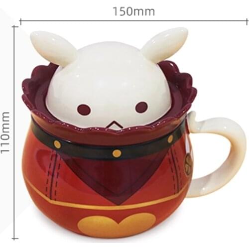 Klee Mug Water Cup Hot Game Genshin Impact Cosplay Props Anime Accessories Project DIY Bomb Coffee Cup Gift From Kids