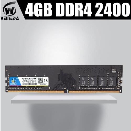 DIMM ram DDR4 8GB PC4-19200 Memory Ram ddr 4 2400 For Intel AMD DeskPC Mobo ddr4 8 gb 1.2V 284pin