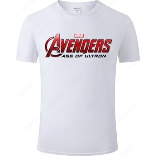 2021 New The Avengers T Shirt Men Short Sleeved Tee Male Cotton Cool T-shirt Summer Casual Tops Streetwear Unisex Clothing J87