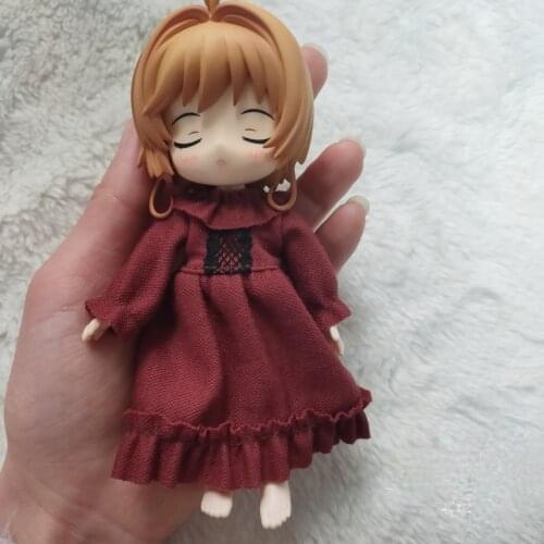 New 16cm BJD Ob11 Doll Clothes Nightdress Dress Skirt 1/12 Doll House GSC YMY P9 Universal Clothes Accessory Kawaii DIY Gifts