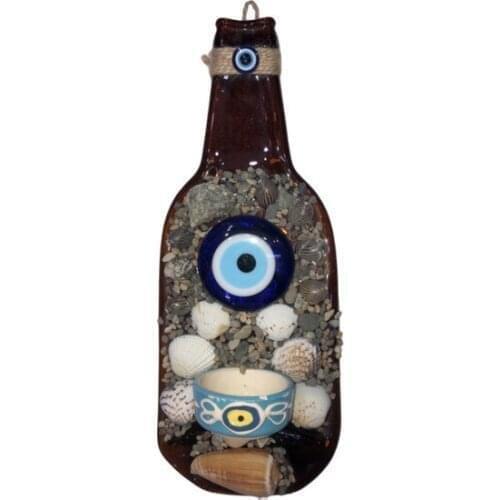 Brown Bottle Decorative candle Holder candle and candlestick свеча и подсвечник vela y candelero