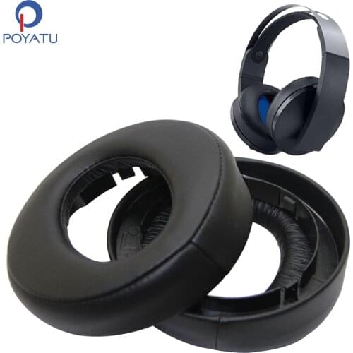 Earpads for Sony PlayStation 4 Platinum Wireless Headset Headphone PS4 Replacement Earpad Ear Pad Cushion Cups CECHYA-0090